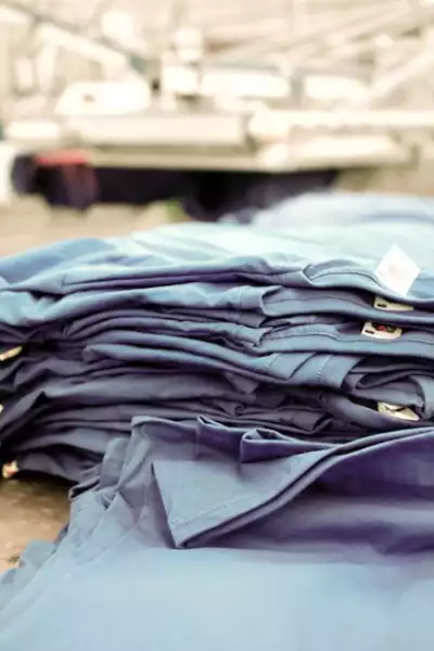 Ironing and packing demo